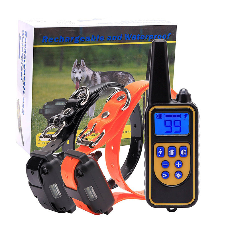 Remote Control Dog Training Device Dog Collar