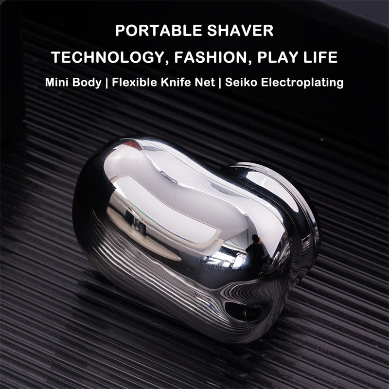 Mini Portable Face Cordless Shavers Rechargeable USB Electric Shaver Wet & Dry Painless Small Size Machine Shaving For Men