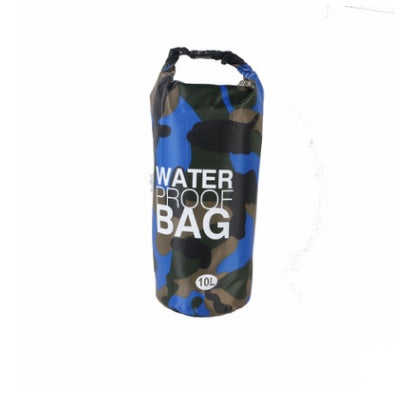 Camouflage waterproof bucket bag beach bag waterproof bucket bag outdoor drifting waterproof bag waterproof bag