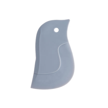 Cute Penguin Shape Baking Soft Blade Scraper Oil Dish Plate Scraping Kitchen Gadget Dirty Stains Cleaning Wiping Board Squeegee Kitchen Gadgets